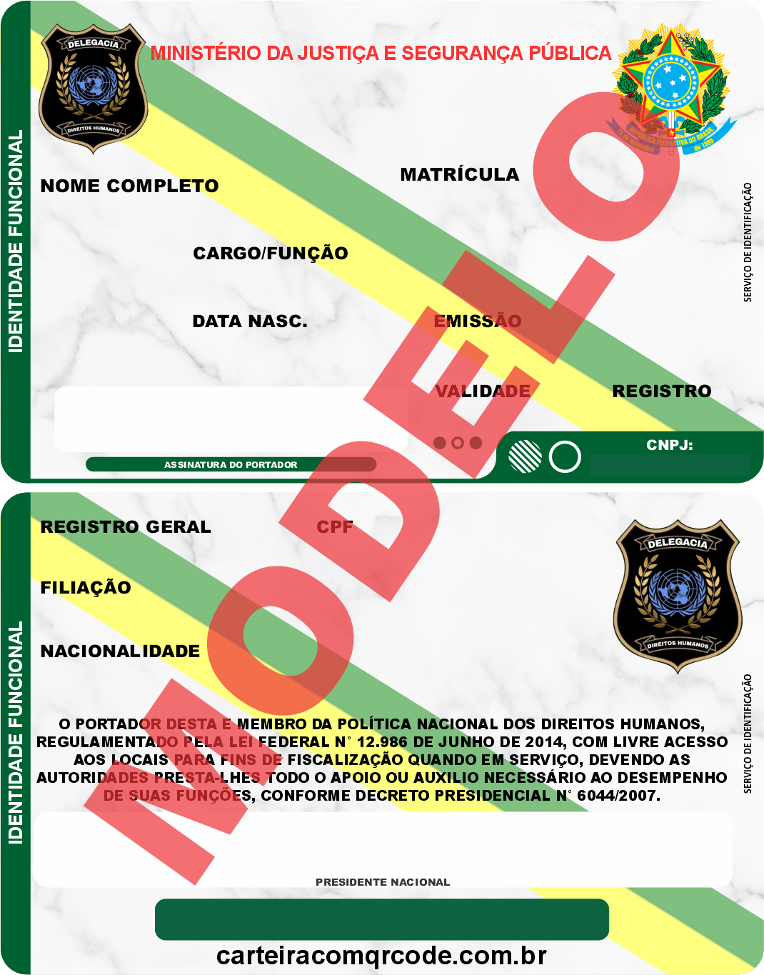 Política Nacional dos Direitos Humanos